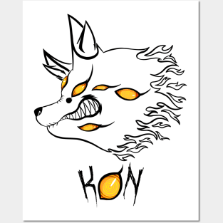 KON the devil (black series) Posters and Art